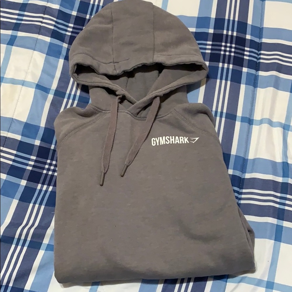 Grey Gymshark hoodie